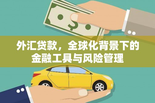 景县外汇贷款，全球化背景下的金融工具与风险管理